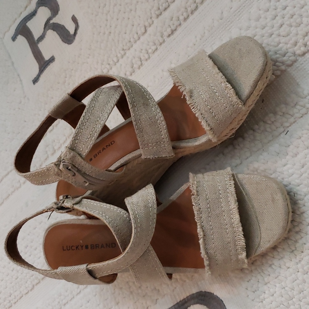 LUCKY BRAND MAELI ESPADRILLE WEDGE